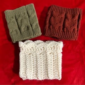 Boot Cuffs NWOT